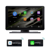 Ottocast Écran portable CarPlay 7 pouces sans fil Android Auto AirPlay Android Cast Lecture MicroSD CE FCC Vente en gros