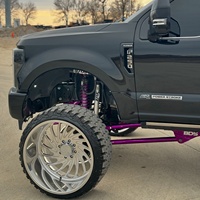 Jantes forgées ForgeX 22*14 24x14 26x14 26x16 pour camions, 8x170 8x180, à profil profond, polies, pour F250 F350 RAM 2500 Silverado 2500HD