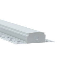 Profilé en aluminium 6063-T5 pour bandes LED, décorations, service de découpe LS-134