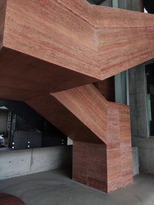 Panneaux en <span class=keywords><strong>nid</strong></span> <span class=keywords><strong>d</strong></span>'<span class=keywords><strong>abeille</strong></span> en pierre, travertin rouge, panneau en pierre mince, <span class=keywords><strong>dalle</strong></span> de pierre naturelle pour revêtement mural extérieur, façades - Product Image 3