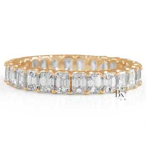 Bague de mariage sophistiquée en diamant de laboratoire pour femme, 1,8 carats, 3 mm de large, qualité supérieure, bijoux fins de mariage - Product Image 2
