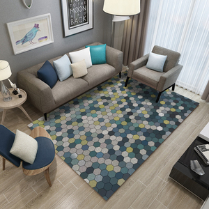 Tapis antidérapant imprimé numérique 3d Tapis de salon et de chambre à coucher Tapis imprimé personnalisé - Product Image 4