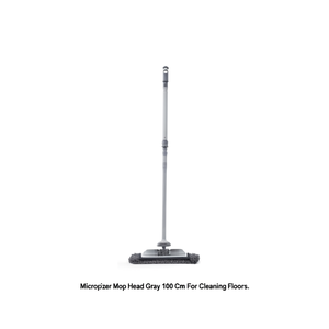 Testina per Mop in Microfibra Grigia 100 Cm per Pulizia Pavimenti - Product Image 2