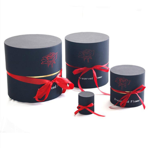 Eternal Flower Real Preserved <strong>Red</strong> Roses <strong>Box</strong> Cylinder Paper Packaging Luxury Round Valentine Gift <strong>Box</strong> Rose in <strong>Box</strong> - Product Image 2