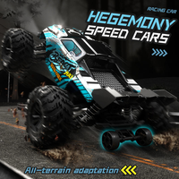 Voiture télécommandée à moteur brushless brossé, échelle 1:16, 4 roues motrices, haute vitesse, 40/80 km/h, véhicule de course pour enfants, jouet télécommandé