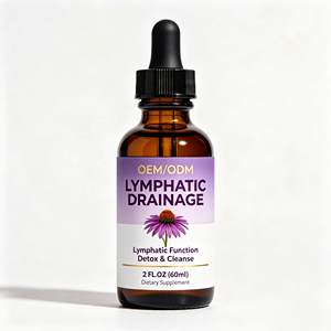 <span class=keywords><strong>Gocce</strong></span> Liposomiali OEM per Drenaggio Linfatico con Echinacea, Tarassaco, Curcuma e Bardana per il Supporto del Sistema Linfatico e della Salute Immunitaria - Product Image 1