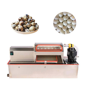 Machine à décortiquer les œufs de caille à haute efficacité, équipement électrique de type moyen pour peler les œufs de caille - Product Image 1