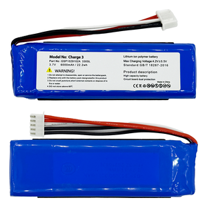 Batterie Li-Polymère ML330SL <span class=keywords><strong>3</strong></span>.7V 6000mAh à Capacité Étendue pour <span class=keywords><strong>Enceinte</strong></span> Bluetooth <span class=keywords><strong>JBL</strong></span> <span class=keywords><strong>Charge</strong></span> <span class=keywords><strong>3</strong></span> 330SL - Product Image 3