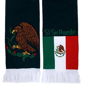 ผ้าพันคออะคริลิก 100% ลายทีมชาติเม็กซิโก สำหรับฤดูใบไม้ร่วง คุณภาพสูง แบบถัก ลายคมชัดระดับ HD เป็นมิตรกับสิ่งแวดล้อม - Product Image 4