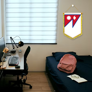 Mini Banderas de Nepal para Coche de 20x30cm, Decoración de Pared, Accesorios de Exhibición, Pequeños Adornos para Colgar - Product Image 3