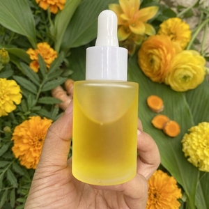 Aceite Facial Natural de Cúrcuma, Corrector de Manchas Oscuras y Antiarrugas, Hidratante Facial para una Piel Radiante, OEM - Product Image 1