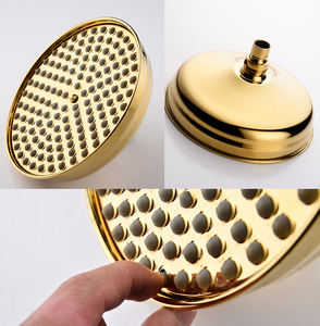 <span class=keywords><strong>หัว</strong></span>ฝักบัวทองเหลืองติดผนัง,แบบคลาสสิกสำหรับห้องอาบน้ำ - Product Image 6