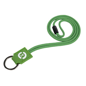 Dây đeo cổ thời trang bằng vải <span class=keywords><strong>polyester</strong></span> đàn hồi, thân thiện với môi trường, mềm mại tự nhiên, dây đeo tròn dệt bằng cotton với đầu nối kim loại - Product Image 3