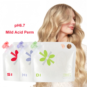 Loción Permanente Digital Japonesa para Ondas y <span class=keywords><strong>Rizos</strong></span>, 400ml, Muestra Disponible, Permanente Suave para Cabello con Cuero Cabelludo Sensible - Product Image 1