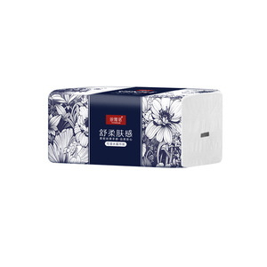 Yiyanuo Gentle Towels 5 Ply Virgin Wood <b>Pulp</b> Soft Thick Facial Tissues For Home Use - Product Image 2