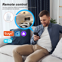 Interrupteur mural tactile intelligent UBARO WiFi 118 à 3 gangs avec fil neutre en verre trempé pour Alexa, Google Home, Yandex, Smart Life