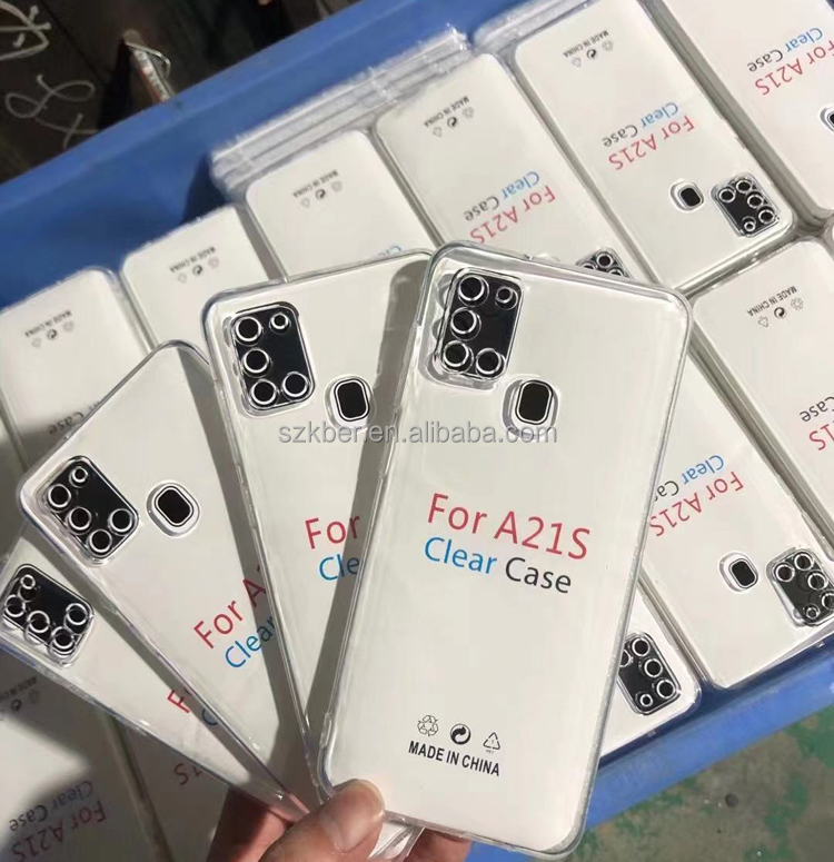 Dropproof Hybrid High Clear Transparent Soft TPU Silicone