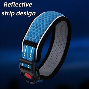 Reflecterende Halsband En Leiband Set Verstelbare Nylon Band Met Reflecterende Strips Nachtelijke Veiligheidswandelen Voor Grote Honden - Product Image 3