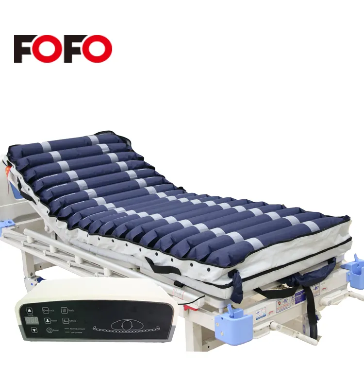 FOFO MEDICAL卸売オーバーレイ交互圧力エアマットレスフォームポケット付き