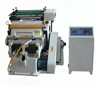 Máquina de Estampado en Caliente con Lámina Dorada, Troquelado y Plegado Programada por Computadora ML para Papel, Cartón, Cubiertas de Libros y Cajas