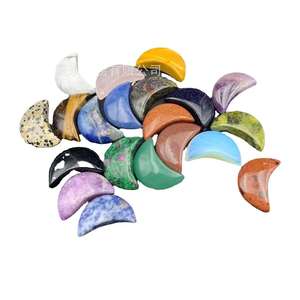 Natural al por mayor de cristal en forma de corazón de piedras joya estrellas 7 chakra de cristal de piedras preciosas Luna lunas estrella corazones - Product Image 4