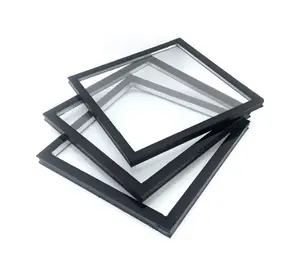 Precio barato 6mm Low-e Vacío Vidrio hueco Exterior Vidrio estructural para sistema de muro cortina Vidrio Templado