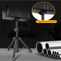 Thinuna Accessoires pour haut-parleurs professionnels Line Array Speaker Truss Stand Trépied Réglable Heavy Duty Woofer Speaker Stand