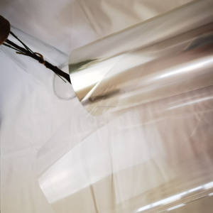 Optik olarak şeffaf PET şeffaf çift taraflı yapışkan soğuk laminasyon PET Film ruloları - Product Image 2