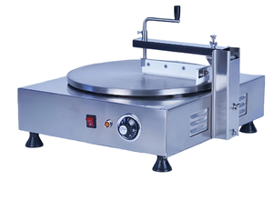Machine à crêpes électrique semi-automatique haute vitesse, équipement commercial pour café - Product Image 1