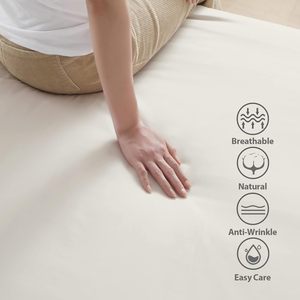 Khách sạn nhà 100% Ai Cập bông được trang bị tấm Nữ Hoàng Kích thước 600 chủ đề đếm 8-16 "Sâu túi trang bị tấm - Product Image 3