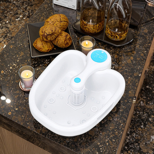 Machine de spa pour le bain, lavabo <span class=keywords><strong>gonflable</strong></span> pour le lavage des cheveux, pour les soins aux patients, lavabo pliable, vente en gros - Product Image 1