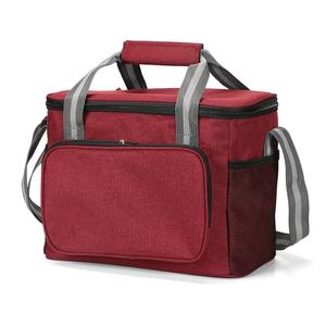 Free sample Adult Insulated Fashion Thermal Food Cooler Box <b>Bag</b> for Women, Men, and <b>Fitness</b> With Side Pockets Made of Polyester - Product Image 3