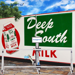 BK-TW32A 3D 5D ngoài trời trong nhà UV mực tường máy in với Robot hẹp margin tường máy in - Product Image 3