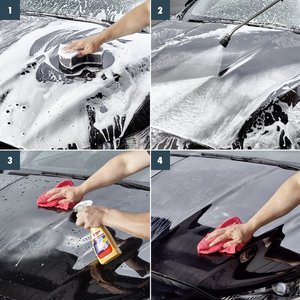 Cera para Autos de Alta Velocidad con Garantía de Calidad, 500 ml, Líquido de Acción Rápida, Protección de Alto Brillo, Cera para Motocicletas - Product Image 3
