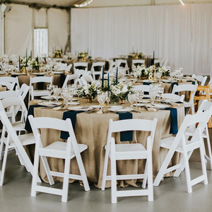 <span class=keywords><strong>Sedia</strong></span> da <span class=keywords><strong>giardino</strong></span> pieghevole in plastica bianca moderna con <span class=keywords><strong>cuscino</strong></span> per eventi all'aperto matrimoni affitti e alberghi - Product Image 6