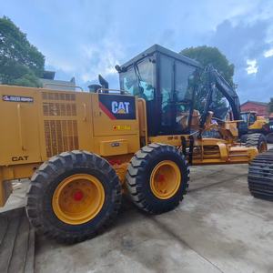 เครื่องจักรก่อสร้างขนาดใหญ่ รถเกรดเดอร์ล้อยาง Caterpillar 140H/140G/140K มือสอง สำหรับงานก่อสร้าง งานเหมือง และงานเคลื่อนย้ายดิน พร้อมเครื่องยนต์ - Product Image 3