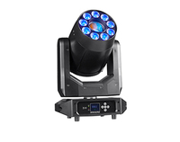 STSLITE 200W LED Cabeza Móvil Wash/Spot RGB DMX512 Control por Sonido IP33 Ra90 5000K Luz Diurna Regulable para DJ y Fiestas