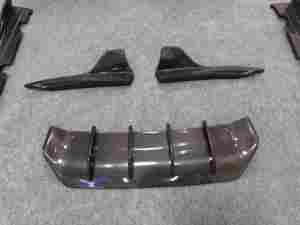 Produit phare : Kit carrosserie style artisanal en fibre de carbone (lame avant, diffuseur, extensions latérales arrière, spoiler) pour LEXUS IS250 IS300 F Sport Berline <span class=keywords><strong>2017</strong></span>- - Product Image 6