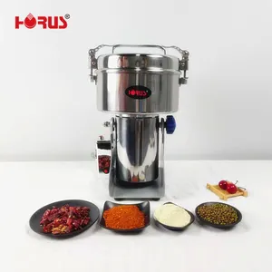 Steel Commercial Coffee Beans Grinder for Home Use Soybean Sugar Powder Maker Used Pepper Ginger Grinder with Reliable Motor