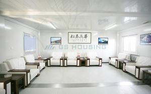 Casa Contenedor Plegable Modular Prefabricada de Estructura de Acero GS de un Solo Piso, Ecológica, de Instalación Rápida para Alquilar - Product Image 4