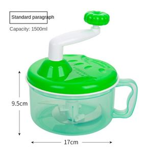 Cortador de Verduras Manual Multifuncional de Acero Inoxidable y Picadora de Carne, Diseño Sostenible para Procesar Frutas y Ajo - Product Image 5