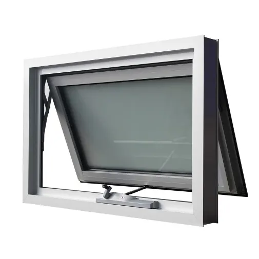 에너지 절약 좋은 성능 깨지지 않는 유리 알루미늄 창 사용자 정의 크기 알루미늄 프레임 천막 창