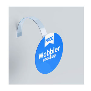 Supermarket OEM Advertising PVC Shelf Display Wobbler Shelf Talker Wobbler - Product Image 5