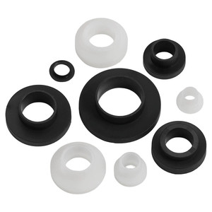 T-Type Nylon Gasket Plastic Concave-Convex <b>Screw</b> Shaft Sleeve With Insulation Grain M2M3M4M6M8M10M12 T-Shaped Step - Product Image 1