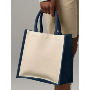 Borsa Tote Midi in Juta Shopper Printers, Merchandising Sostenibile - Product Image 4