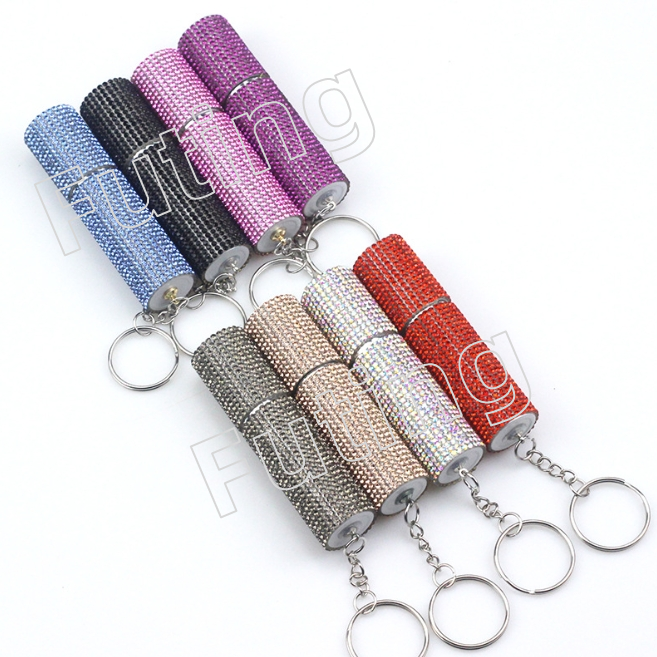 Boccetta di profumo scintillante