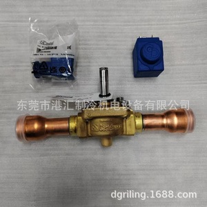 Vanne solénoïde de commande de piston Castel 1099/9A6 1/2 pouce pour gaz AC 220 V - Product Image 2