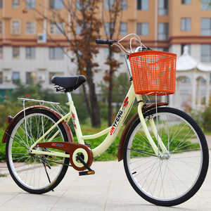 Bicicletta da città vintage da 22''/24'' per donna, disponibile in vari colori, di alta qualità. - Product Image 5