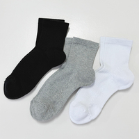 Chaussettes de sport personnalisées en coton mélangé, anti-humidité, avec logo personnalisé, emballage OEM pour le sport, la gym, la randonnée, le badminton.