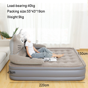 Phim hoạt hình phong cách 220cm nhà cắm trại tự bơm hơi giường nệm không khí - Product Image 2